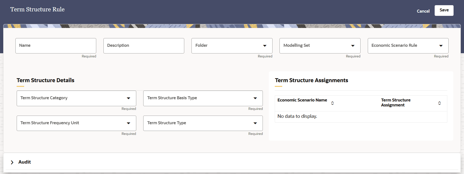 Create a Term Structure Rule