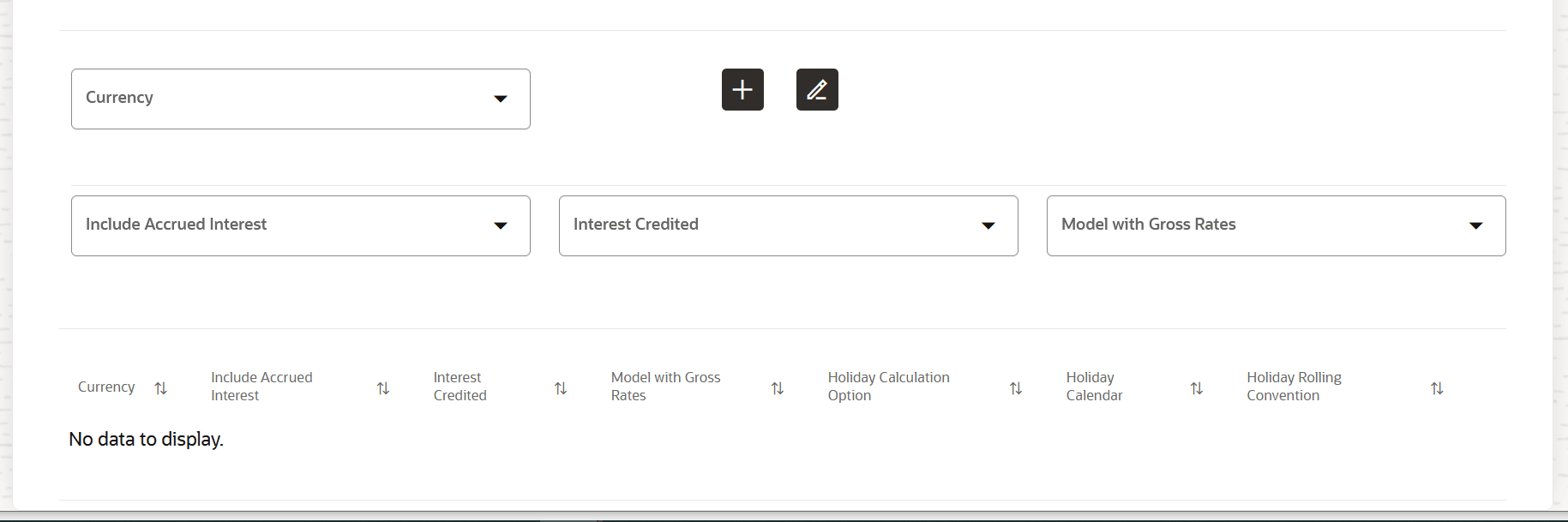 The Cash Flow Characteristic page Continued