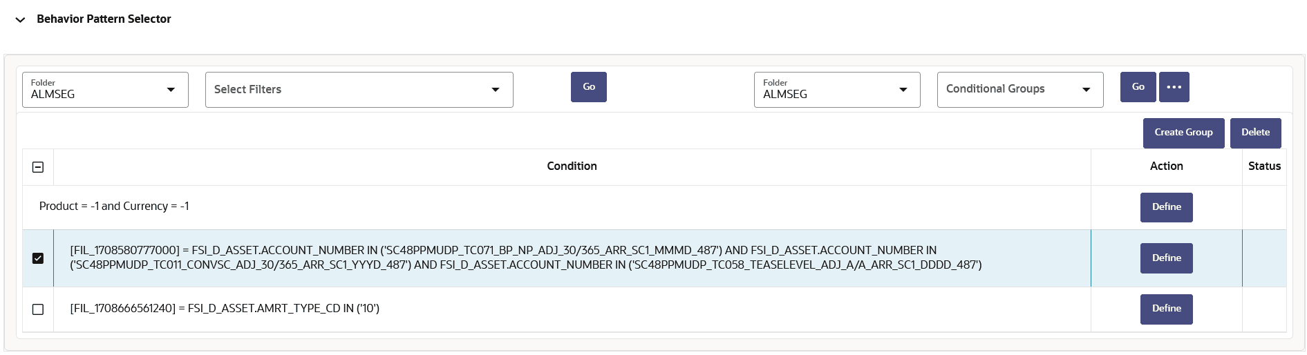 Conditional Assumption