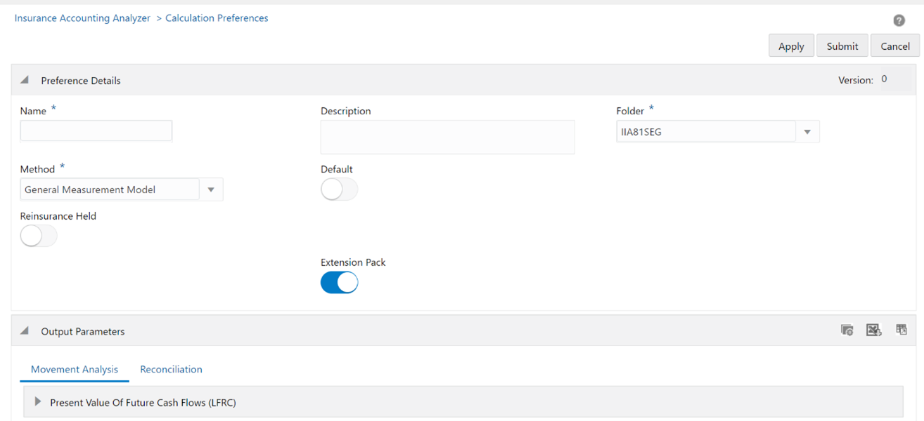 The Calculation Preferences Window with the Extension Pack slider enabled