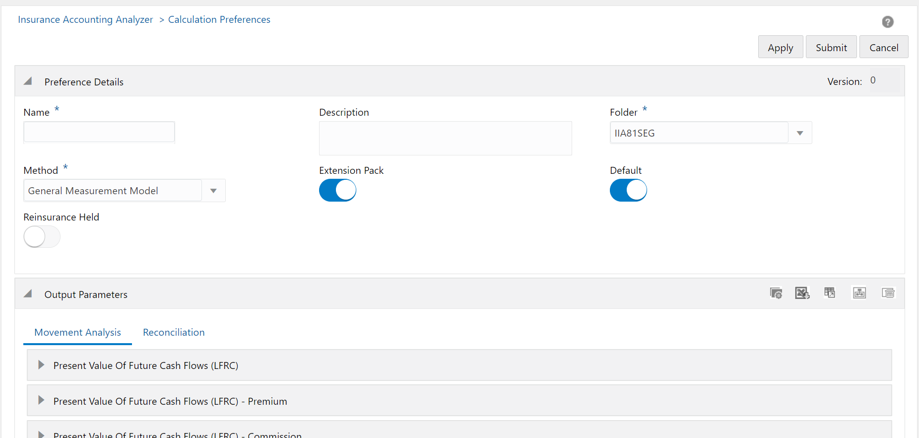 The Calculation Preferences Window with the Extension Pack slider enabled