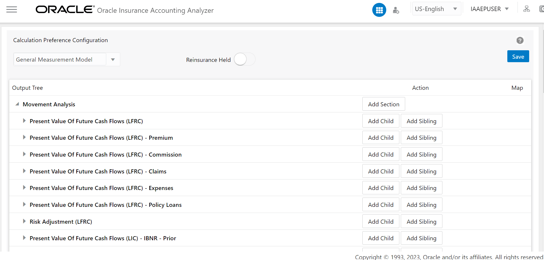 The Extension Pack Template page