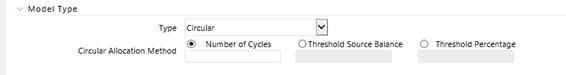 Select a Circular Motion Method to control the number of cycles or iterations you want the circular rules to run.