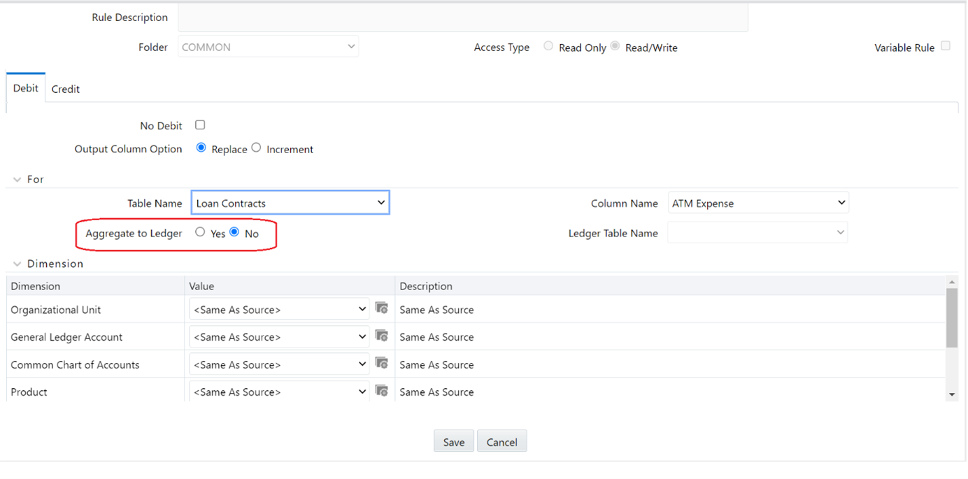 For Allocation rules that update an Instrument or Transaction Summary tables, you can aggregate your results and post them to the Management Ledger, or Ledger Stat table.