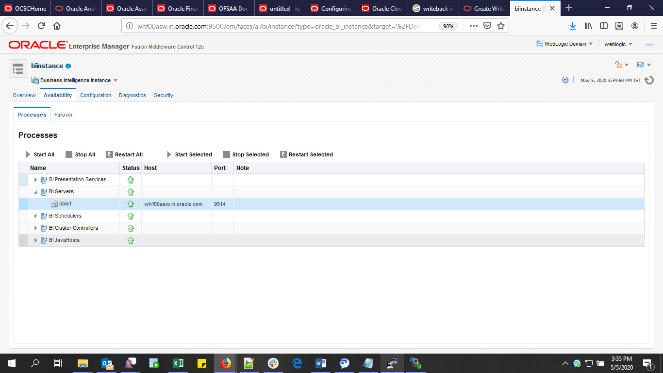 Update the Port Number Update the Port Number