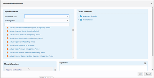 The Expression window