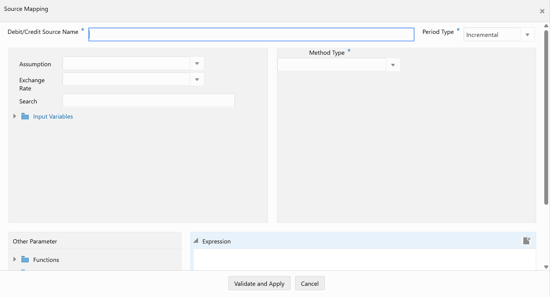 The Source Mapping Window
