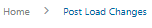 Post Load Breadcrumb