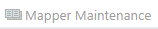 Mapper Maintenance