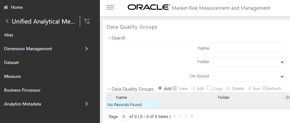Unified Analytical Metadata Module Unified Analytical Metadata Module