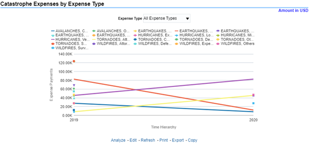Catastrophe Expenses by Expense Type