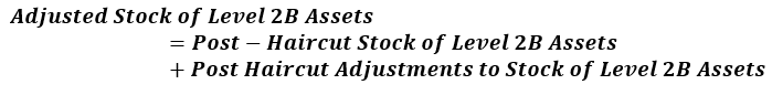 Adjusted Stock of Level 2B Assets