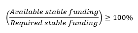 Available stable funding Available stable funding