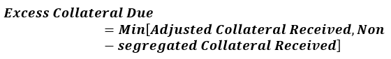 Excess Collateral Due