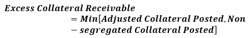 Excess Collateral Receivable