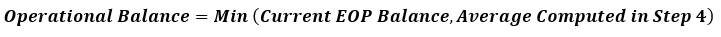 Operational Balance