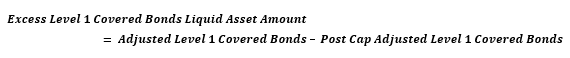 This image displays the Excess Level 1 Covered Bonds.