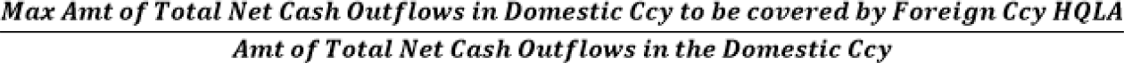 This illustration shows the formula to calculate threshold for applying haircuts for every Legal Entity. This illustration shows the formula to calculate threshold for applying haircuts for every Legal Entity.