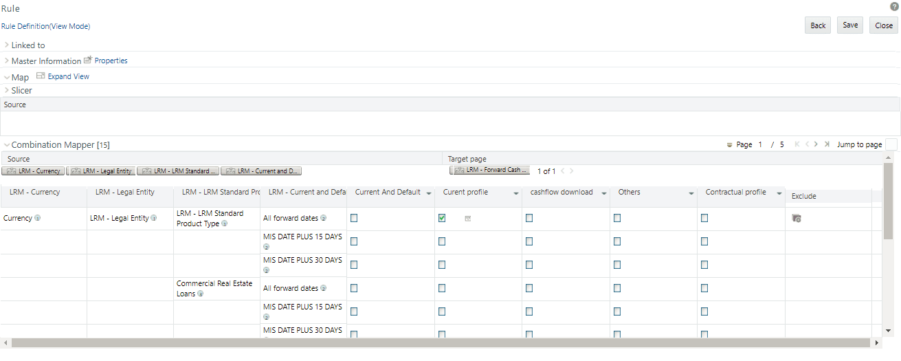 This image displays the MIS Date.