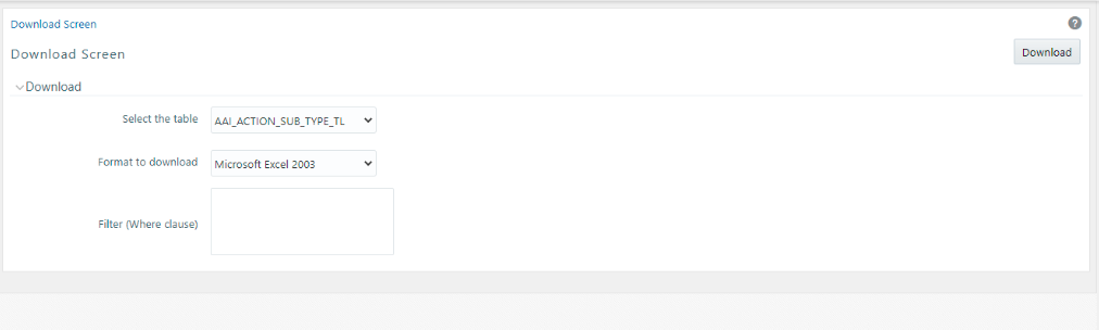 Config Schema Download Module