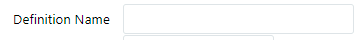 Definition Name