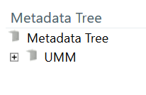Metadata Tree