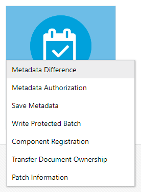 OJET Context Menu