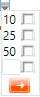 Records per page
