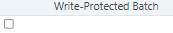 Write protected