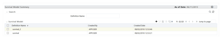 This illustration shows the Process Selection window that can be accessed from the Origination Date Cash-flow Process window. You must enter details for the Folder and Generate Cash Flow fields and select a process from the Process Selection field, and then click Apply.