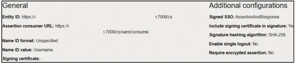 Sample Configuration