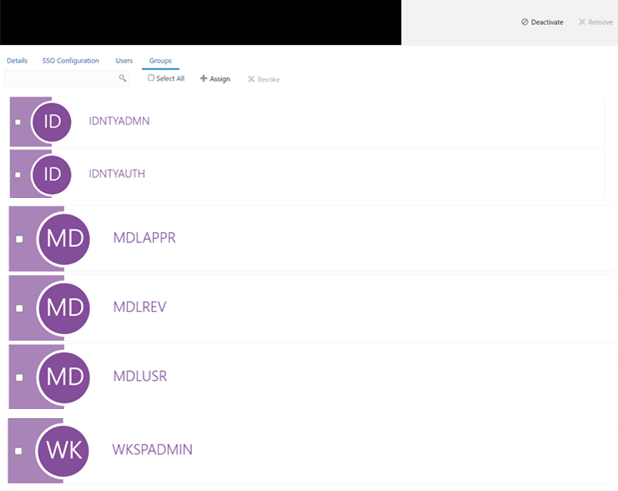 This image displays the Configure User Groups in Group section.