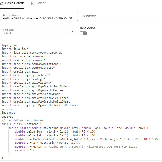 This image displays the Basic Details for the Paragraph.