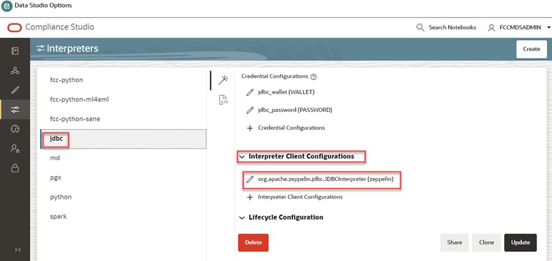 jdbc Interpreter