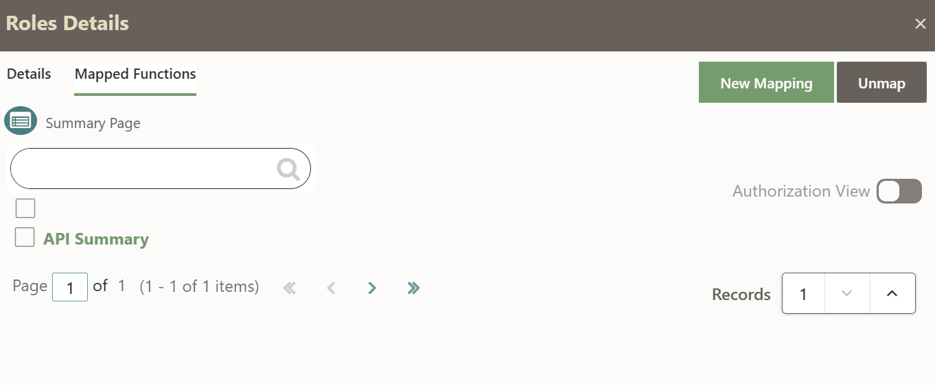 Mapped Functions