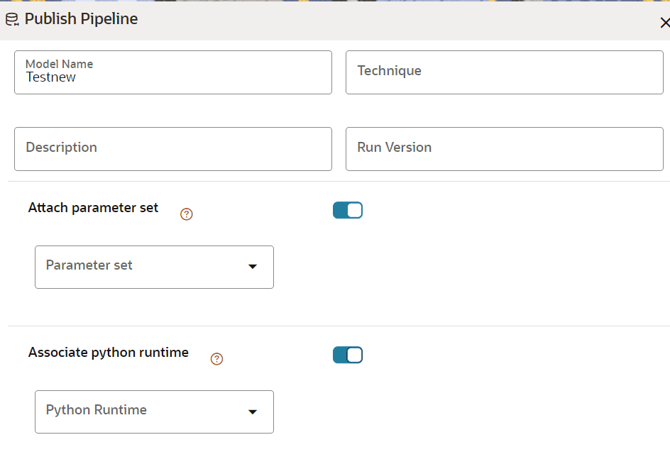 This image displays the Publish Pipeline.