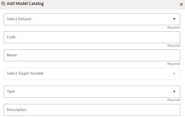 This image displays the Add Model Objective screen. This image displays the Add Model Objective screen.