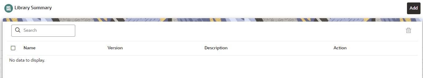 This image displays the Library Summary page.