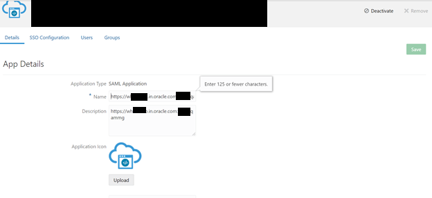 This image displays the IDCS Server.