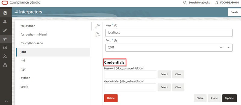 Credentials