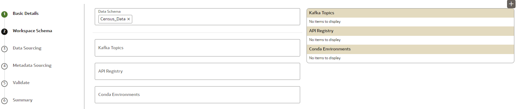 This image displays the Workspace Schema. This image displays the Workspace Schema.