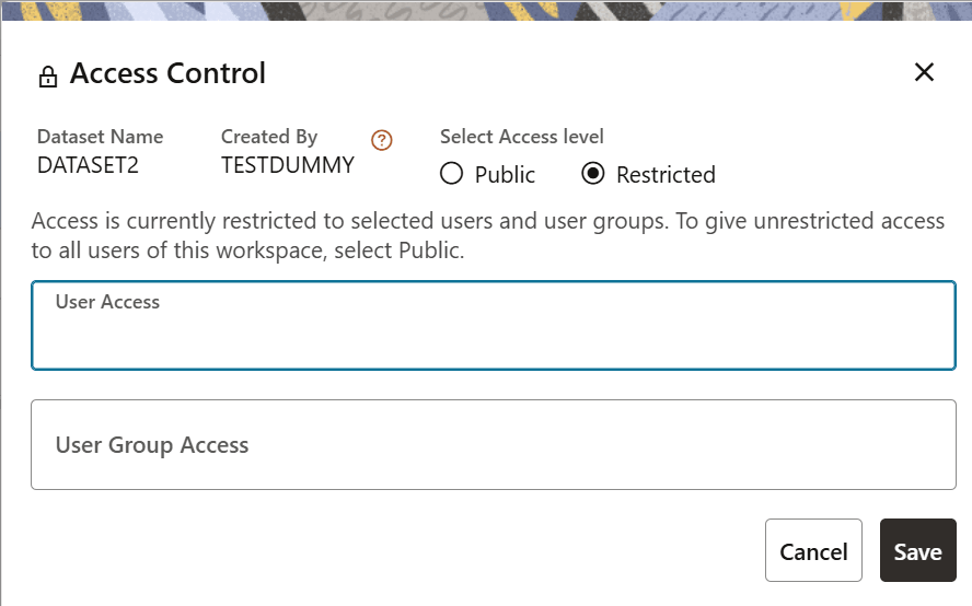 This image displays the Restricted Mode.