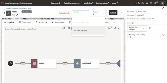 This image displays the Add session. This image displays the Add session.
