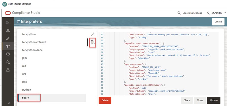 Spark Interpreter Spark Interpreter