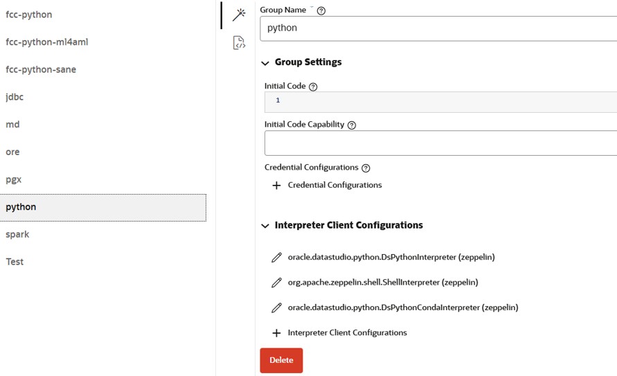 Python Interpreter Python Interpreter