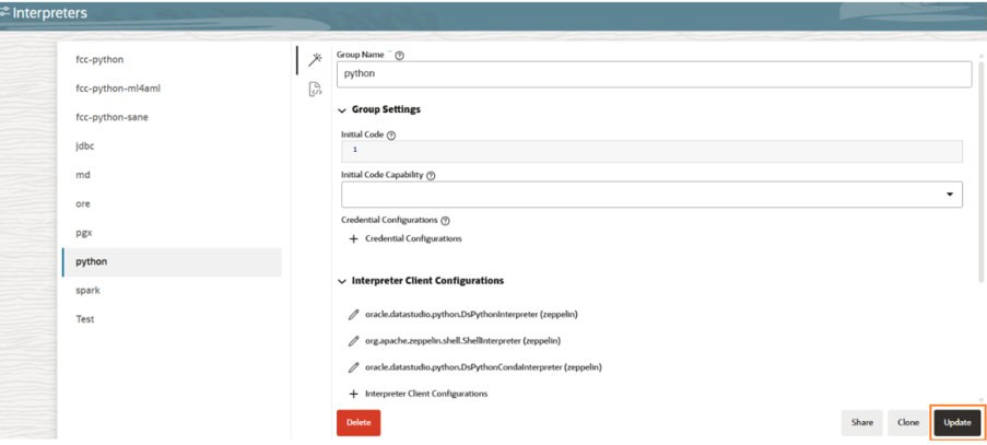 Update Python Interpreter Update Python Interpreter
