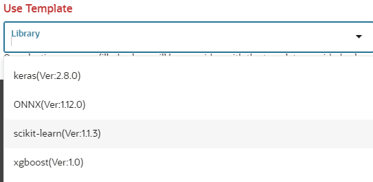 This image displays the Use Template. This image displays the Use Template.