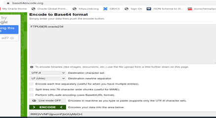 Encode to Base64 Format
