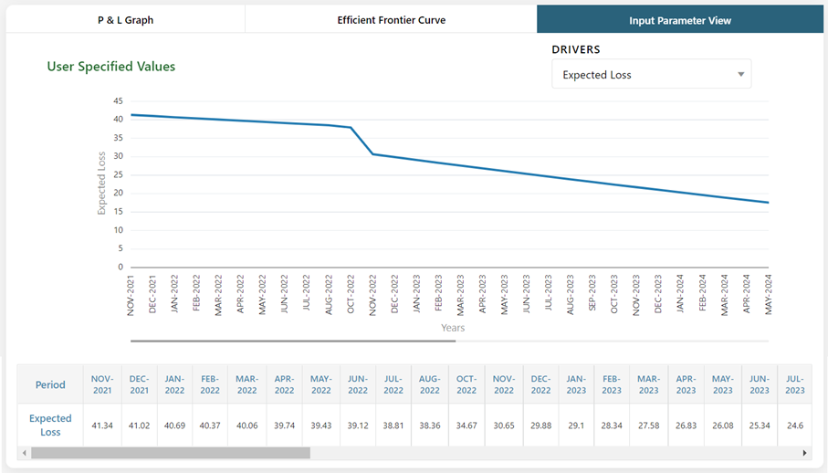 Input Parameter View