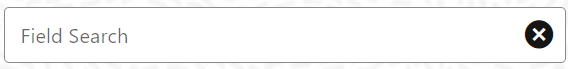 Field Search Option